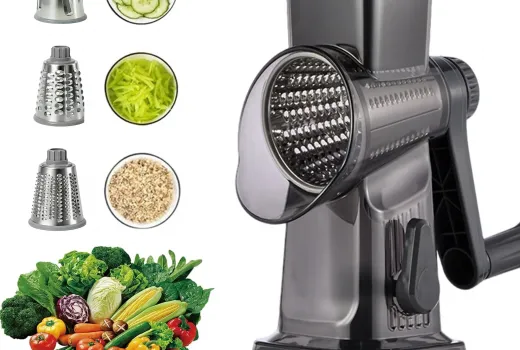Save Hours on Meal Prep with This Viral 3-in-1 Rotary Grater