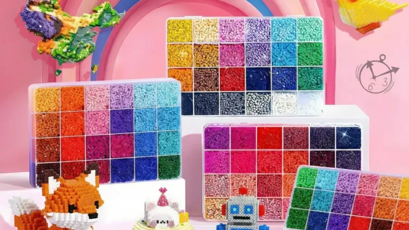 Полное руководство для начинающих по созданию объемных фигурок из бусин Perler Fuse Beads.