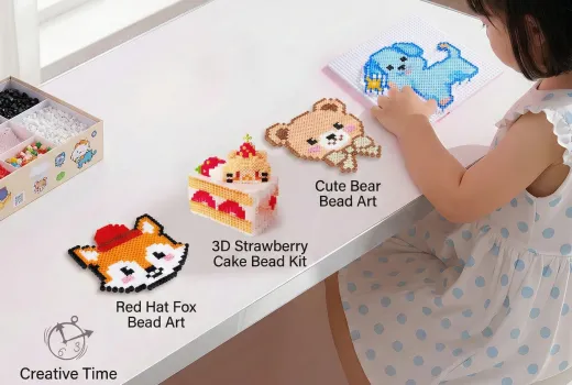 10 потрясающих идей и проектов для создания объемных фигурок из бусин Perler Fuse Beads, которые стоит попробовать уже сегодня.