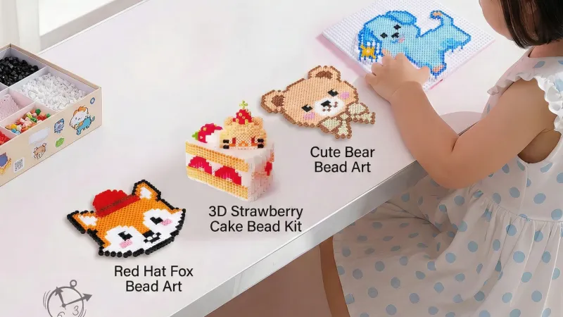 10 потрясающих идей и проектов для создания объемных фигурок из бусин Perler Fuse Beads, которые стоит попробовать уже сегодня.