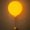 Rechargeable Balloon Wall Night Light with Pull Cord & Timer