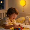 Rechargeable Balloon Wall Night Light with Pull Cord & Timer