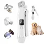2-in-1 Smart Pet Nail Clipper & Grinder with LED Quick Sensor & LCD Display