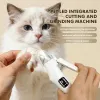 2-in-1 Smart Pet Nail Clipper & Grinder with LED Quick Sensor & LCD Display