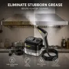 2500W Handheld High-Temperature Pressurized Steam Cleaner Professional Rapid-Heating Steamer