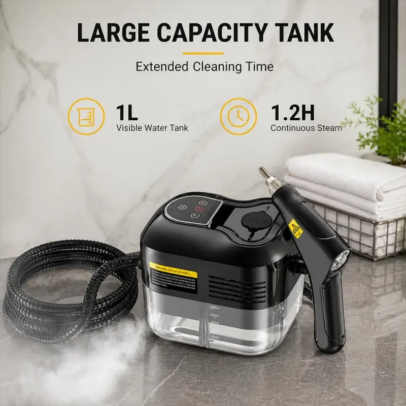 2500W Handheld High-Temperature Pressurized Steam Cleaner Professional Rapid-Heating Steamer