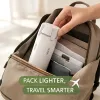 4-in-1 Travel Dispenser Bottle Portable Pump Bottles Set TSA-Friendly Toiletries