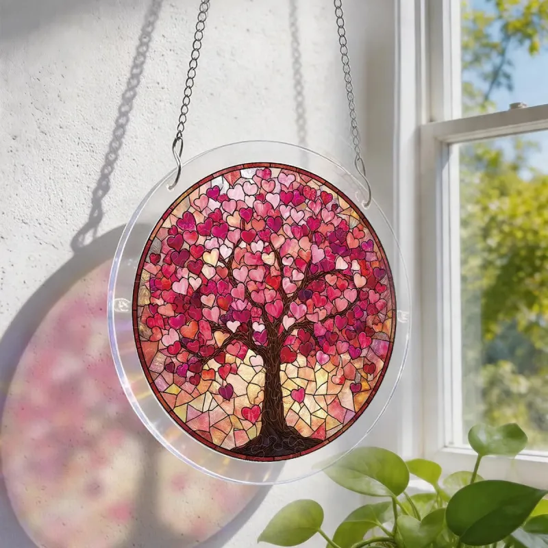 亚克力阳光捕捉器拼图 - 爱之枝 居家装饰套件