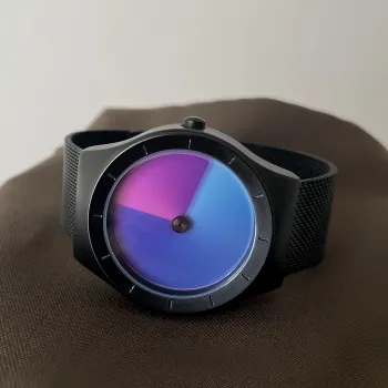 个性时髦简约变色中性手表