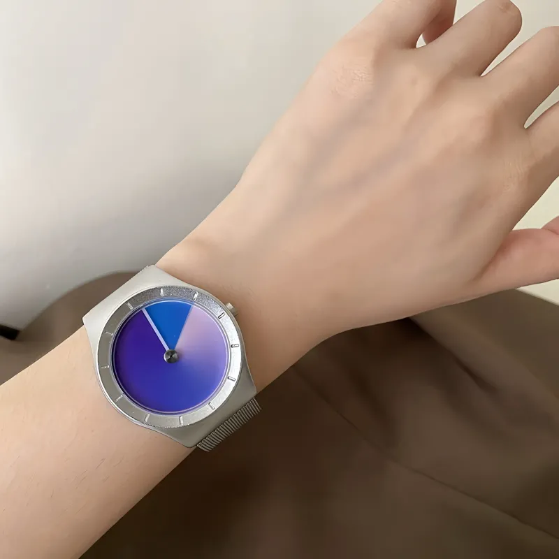 个性时髦简约变色中性手表