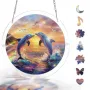 Dolphin Love Song Acrylic Suncatcher Puzzle