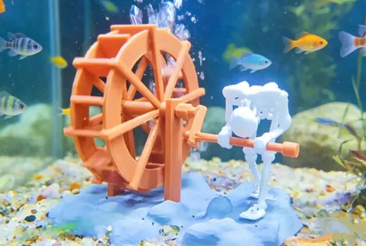 Минимализм в аквариуме: Почему я выбросил половину декора ради этого маленького скелета