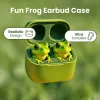 可爱青蛙造型真无线蓝牙耳机 附带充电仓 IPX4防水深重低音
