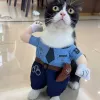 宠物立体搞笑服饰 罚款猫咪衣服 可爱猫狗夏季搞怪装拍摄道具