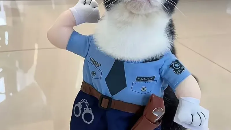 Démontage : Le costume viral "Chat Pénalisé" est-il une arnaque ?