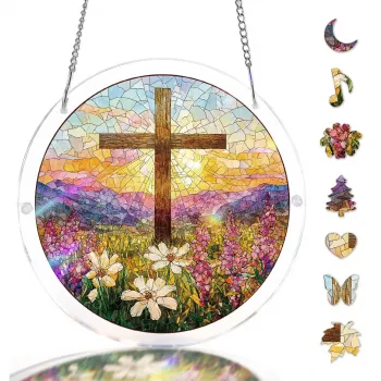 亚克力阳光捕捉器拼图 - 圣光花园 居家装饰套件