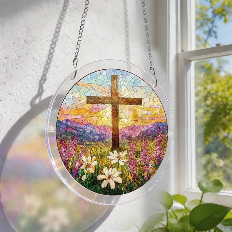 亚克力阳光捕捉器拼图 - 圣光花园 居家装饰套件