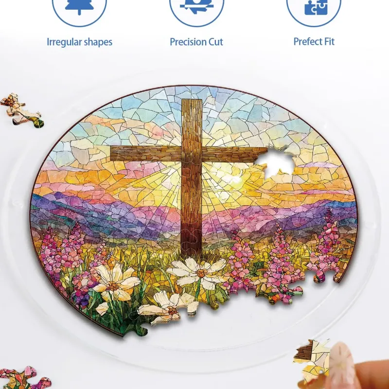 亚克力阳光捕捉器拼图 - 圣光花园 居家装饰套件