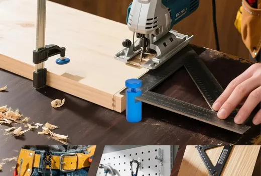 Turning Your Framing Square into a Circular Saw Guide