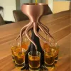 Food Grade 3D Printed Octopus 6 & 8-Shot Alcohol Dispenser for Drinks and Parties