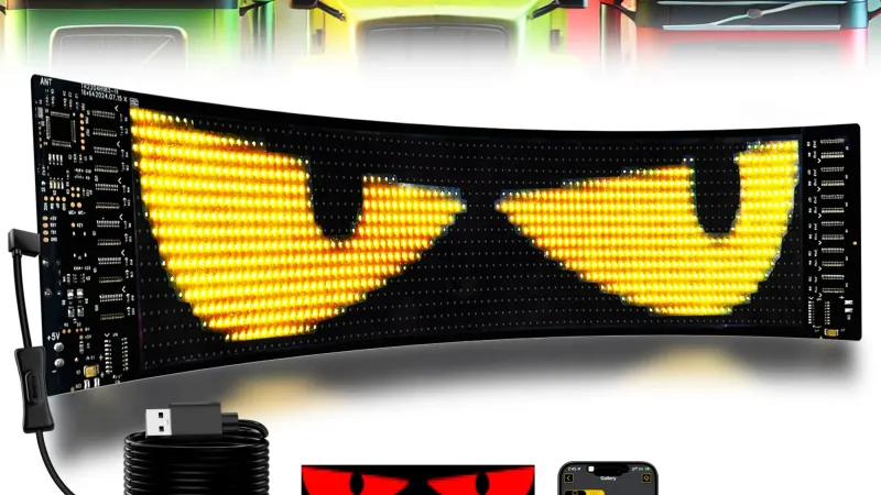 Démontage de l'écran LED viral pour voiture : Arnaque ou vrai bon plan ?