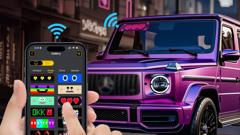Le rêve d'un minimaliste : Comment rendre le panneau LED de votre voiture invisible