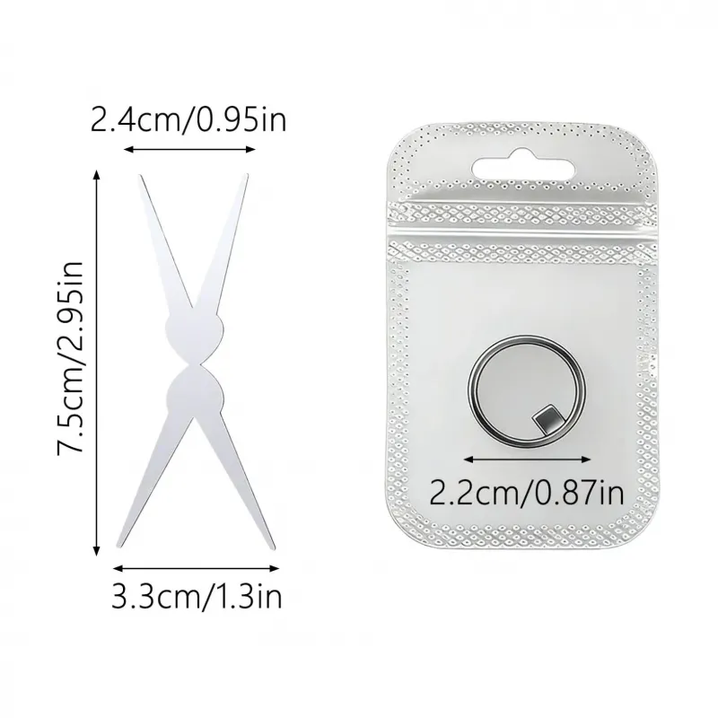 戒指猫眼美甲磁铁，Y型与环形宽光束磁铁，爱心与法式效果，便携式美甲DIY工具