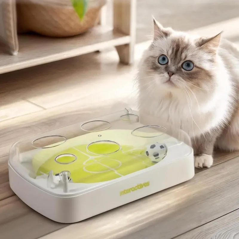 智能感应互动猫咪足球玩具（含猫薄荷）