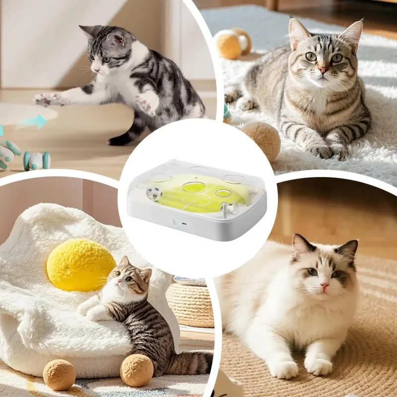 智能感应互动猫咪足球玩具（含猫薄荷）