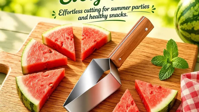 别再买塑料切瓜器了！这个神器彻底治好了我的“切西瓜流汁恐惧症”