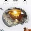 亚克力阳光捕捉器拼图 - 日落峡谷 居家装饰套件