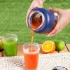 Wireless Juicer Cup, 180W Portable Blender with 38-Blades, Rechargeable USB Personal Blender for Fruits & Vegetables