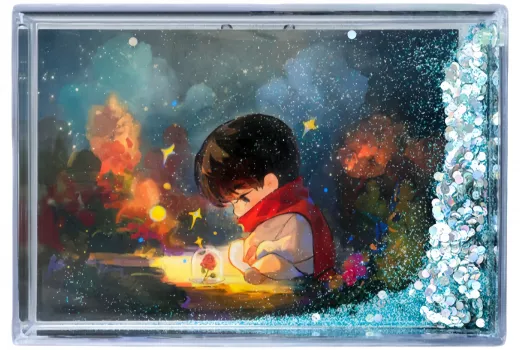 Thérapie au bureau?: Pourquoi vous avez besoin d’un bloc photo à paillettes liquides sur votre espace de travail