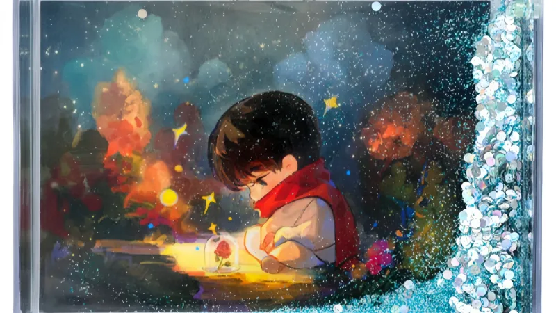 Thérapie au bureau?: Pourquoi vous avez besoin d’un bloc photo à paillettes liquides sur votre espace de travail