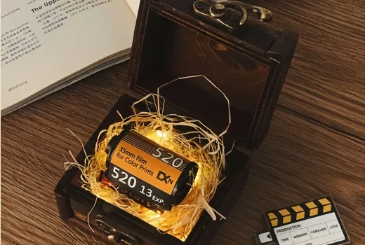 В тренде ностальгия: сохранение цифровых воспоминаний в винтажной фотопленке.