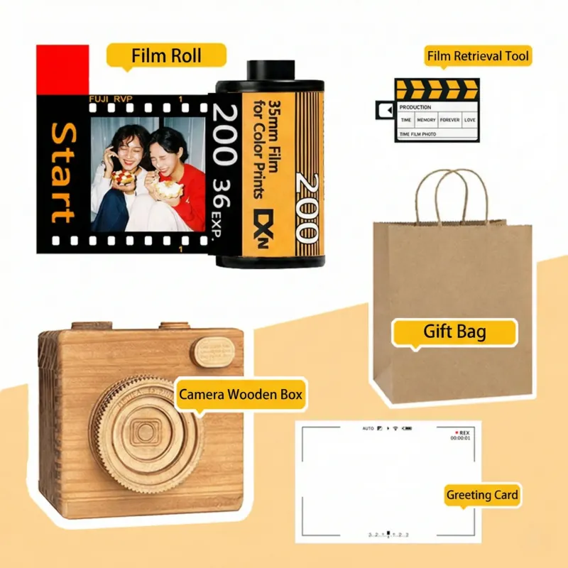 个性化相机胶卷相册定制复古照片礼品
