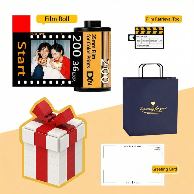 个性化相机胶卷相册定制复古照片礼品