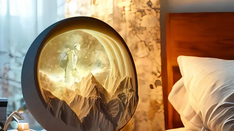 Werten Sie Ihren Nachttisch auf: Warum Sie diese 3-in-1-Lampe ?Golden Mountain“ brauchen.