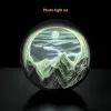 定制金色山脉照片灯 - 三合一香薰机、蓝牙音箱和夜灯
