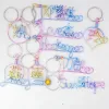 Custom Handmade Wire Name Keychain - Personalized Gradient Color Bag Charm & Gift
