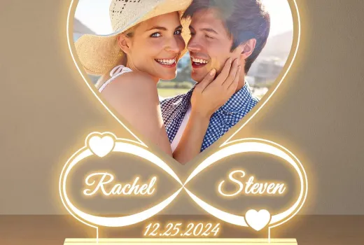 Verschenken Sie keine langweiligen Bilderrahmen mehr: Verwandeln Sie Ihre P?rchenfotos in leuchtende Kunstwerke!