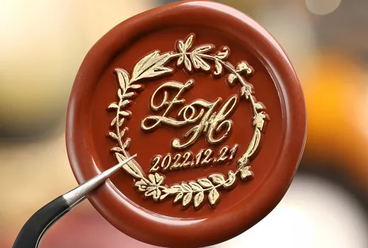 Ajoutez une touche royale à votre grand jour?: le guide ultime des sceaux de cire personnalisés pour mariage