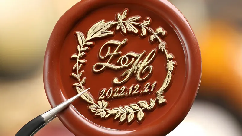 Ajoutez une touche royale à votre grand jour?: le guide ultime des sceaux de cire personnalisés pour mariage