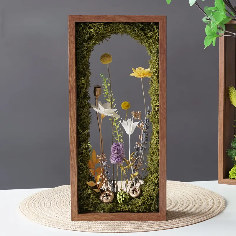 金色时刻拱门 DIY 干花相框套装