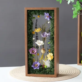 薰衣草迷雾拱门 DIY 干花相框套装