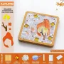 Autumn Landscape DIY Mosaic Coaster Craft Kit | Square