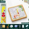 Giraffe DIY Mosaic Coaster Craft Kit | Square
