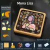 Mona Lisa DIY Mosaic Coaster Craft Kit | Square ASMR Art
