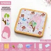 Spring Landscape DIY Mosaic Coaster Craft Kit | Square