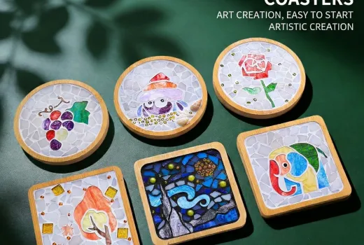 Looking for a Unique Gift? Why DIY Mosaic Coaster Kits Are the Perfect Choice